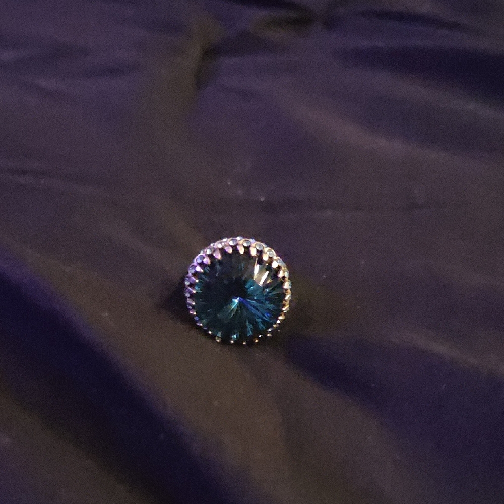 Givenchy Deep Blue Statement Ring - image 1